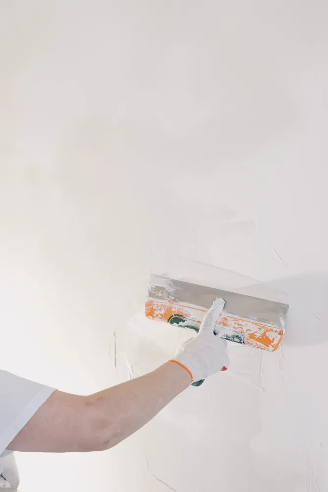 Lissage, Un mur prêt à peindre